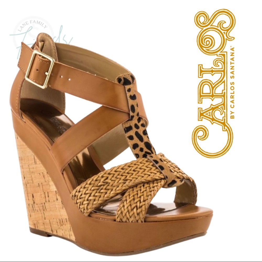 Carlos by Carlos Santana - Carley Wedge Sandal - Sz: 9